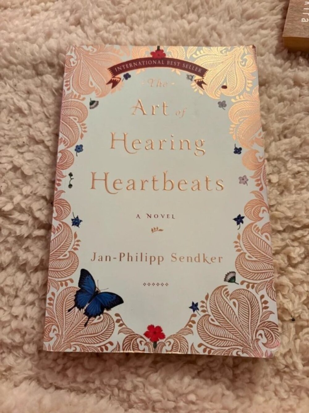 The Art of Hearing Heartbeats paperback novel by Jan-Philipp Sendker